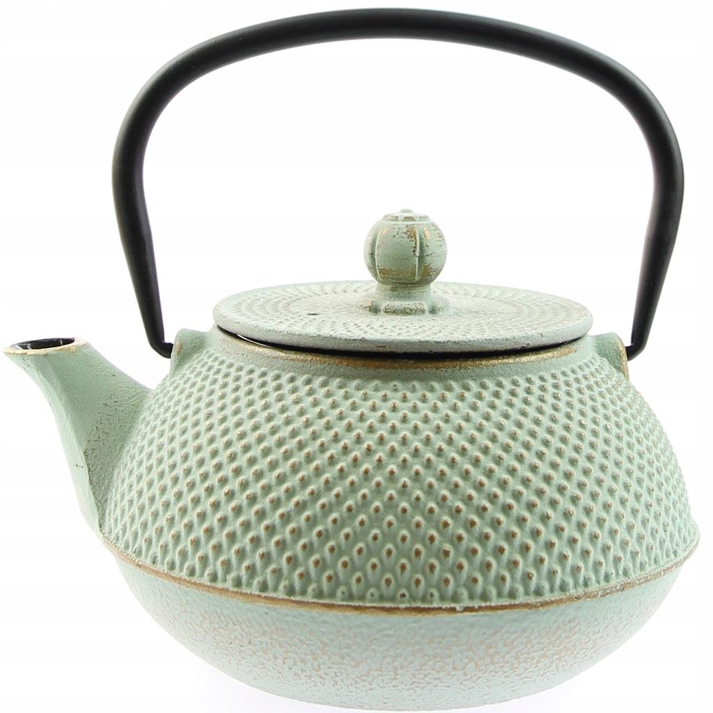 Cast Iron Kettle 0.8 L Infuser Strainer For Brewing Tea And Herbs