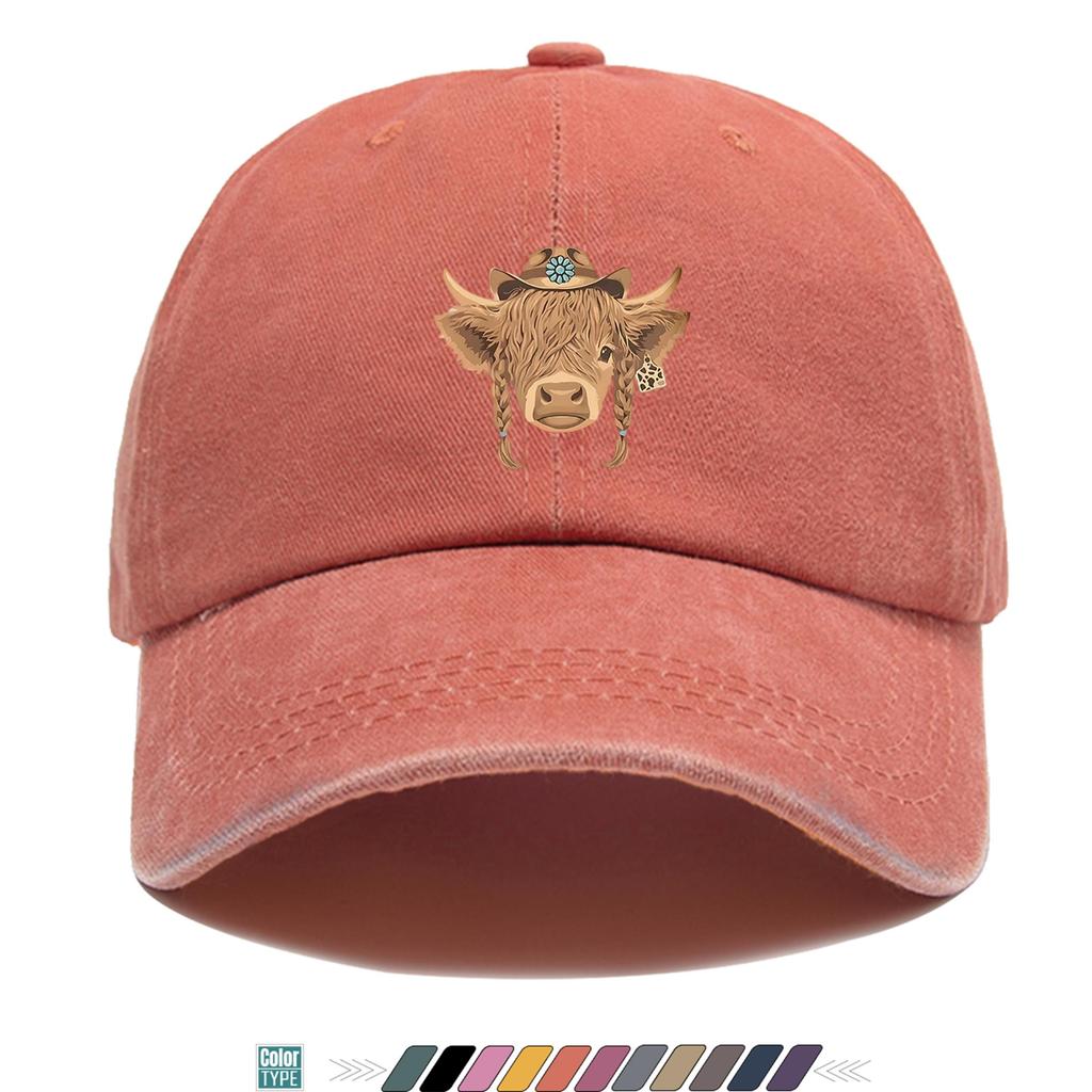 pc Cow Print Baseball Cap for Unisex  Women  Adjustable Snapback Trucker Hat with Cow Breathable QuickDry Suitable for All Ou