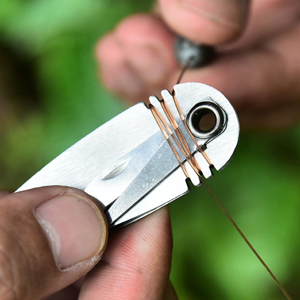 Stainless Steel Nipper Fishing Scissors Pliers Wire Cutter Tackle Tools Mini Fishing Scissors Line Cutter Line Clipper