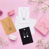 100pcs Card 6x9cm Earrings Necklaces Display Cards for Jewelry Boxed and Packaging Cardboard Hang Tag Card Ear Studs Paper