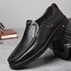 Echtes Leder Herren Schuhe Casual Slip On Formelle Loafer Herren Mokassins Italienische Schwarze Männliche Flache Schuhe