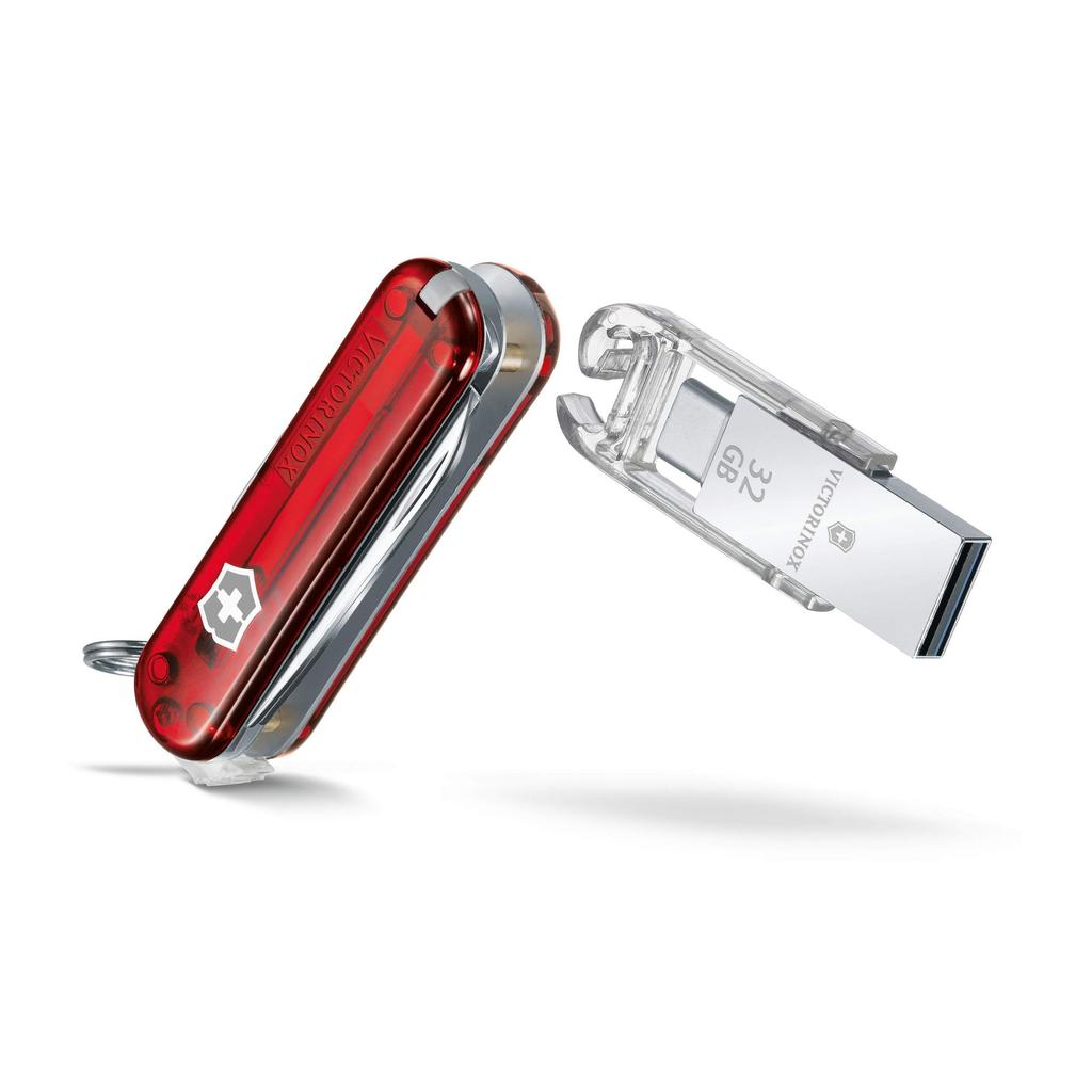 Victorinox @work 32GB USB Memory Multi-Tool USB3.1 & USB3.0 [Official Japanese Product] 4.6235.TG32B1