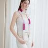 Design High-end Scarf Women's Winter Fashion Imitation Mink Niche Knitted Small Scarf Comfortable and Soft