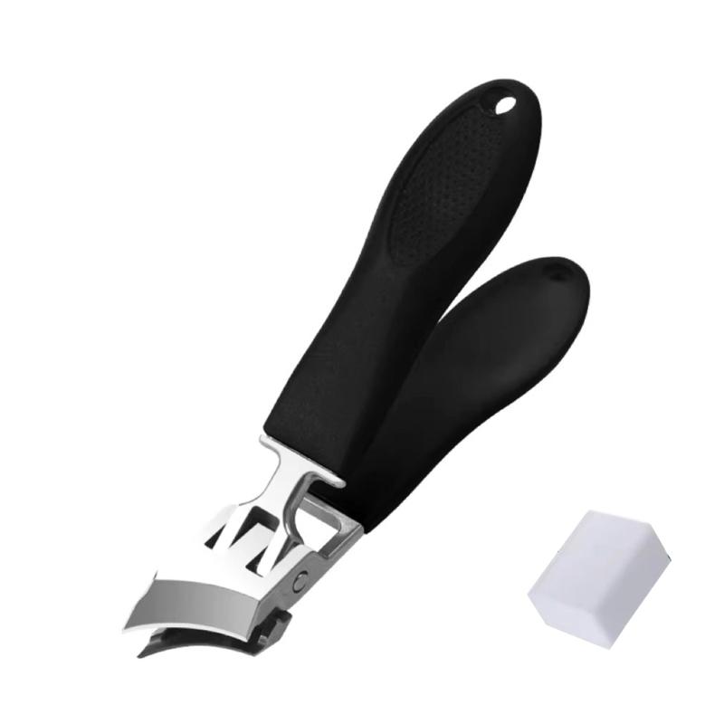 Anti Splash Nail Clippers Stainless Steel Nail Cutter Oblique Toe Nail Clippers Manicure Pedicure Tool Gift for Men Women