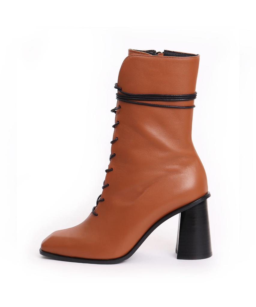 Jede Konnen Jdb19010_Laceup Detail Boots_Camel