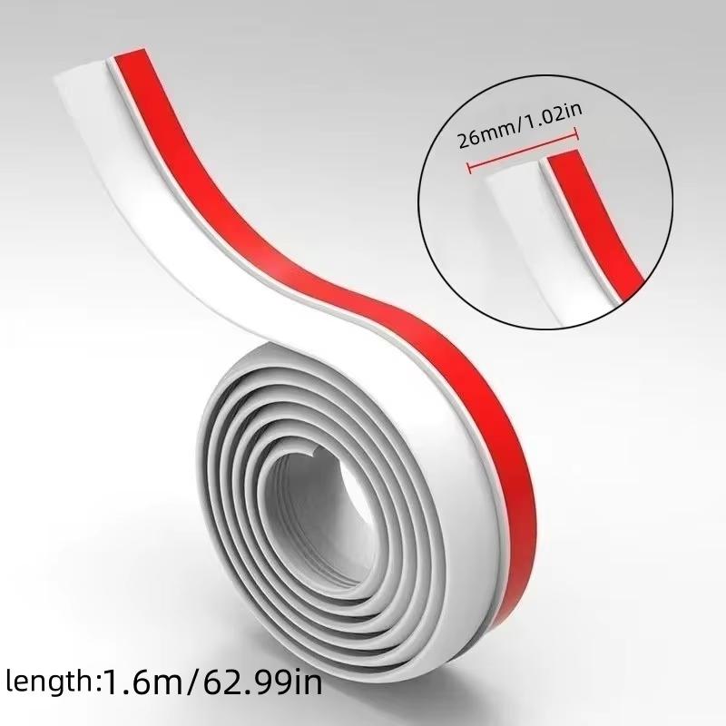 1PC 1.6m/62.99inch Universal Trunk Rubber Sealants Strip Anti Dust Waterproof Accessories For Car Hatchback