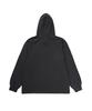 Cutout Patch Pigment Hooded Long Sleeve Charcoal