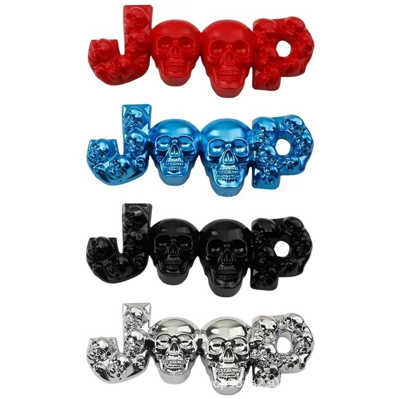 ABS Car Front Badge Rear Trunk Emblem Sticker for Jeep Grand Cherokee Commander Renegade Patriot Wrangler Trail Hawk Rubicon AMX1