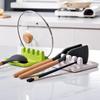 1Pcspatula Rack Pot Lid Rack Shelves Counter Top Shovel Spoon Shelf Soup Spoon Pad Put Soup Spoon Chopsticks Holder