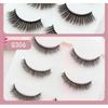 Lashie - Set of 3 Pairs: Volume Crisscross False Eyelashes