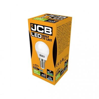 LED Golf 520lm Opal 6w Light Bulb E14 6500k
