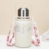Coca-cola Same Large Capacity 316 Stainless Steel Thermos Cup Outdoor Portable Water Bottle with Rope Hydroflask