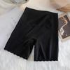 Seamless high-waisted safety shorts for women, anti-exposure, summer thin underwear, plus-size tummy control leggings, ice silk hot-selling item