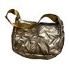 Large Capacity Crossbody Bag Korean Style Nylon Handbag Bright Space Cotton Tote Bag  Autumn Winter