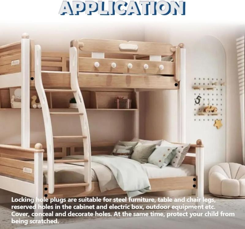 125Pieces Rubber Plugs for 1/5" 1/4" 3/8" 1/2" 5/8" 3/4" 1" Holes Silicone Durability Smooth Surfaces Easy to Install