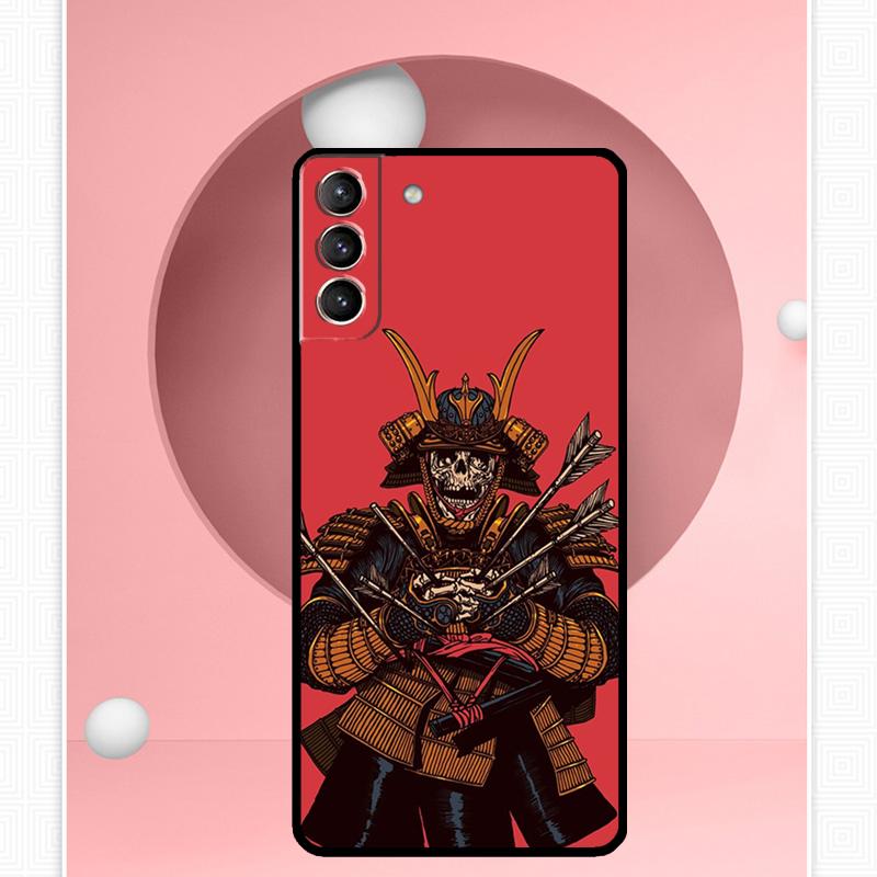 Japanese Samurai Warrior Case For Samsung Galaxy S25 Ultra S20 S21 S22 S23 S24 Plus S9 S10 S24 FE S25 FE Cover Funda