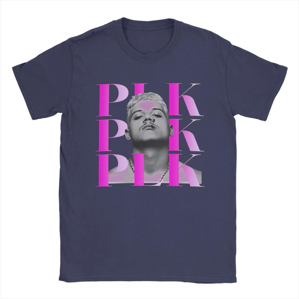 Rapper Plk Face T Shirt for Men 100% Cotton Funny T-Shirt Crewneck  Tee Shirt Short Sleeve Clothing Plus Size