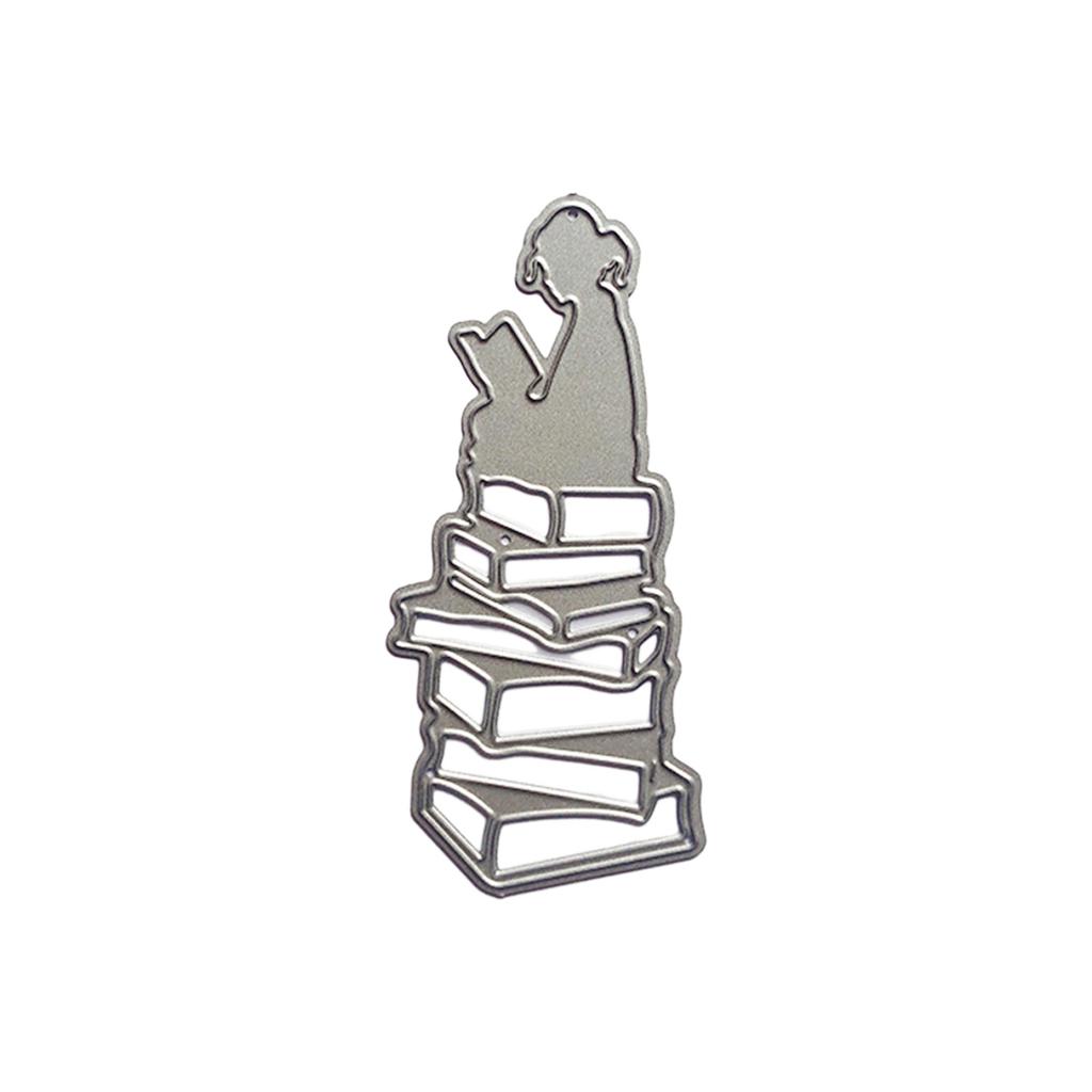 Book Cutting Dies Metal Die Cuts Embossing Stencils for DIY Scrapbooking Album Card Photo Decoration Template Mold