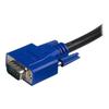 Câble KVM USB - STARTECH - 3,05 m - 1 x Type A Mâle USB - 1 x HD-15 Mâle VGA - Noir