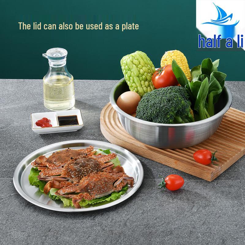 SUS304 Stainless Steel Serving Bowl