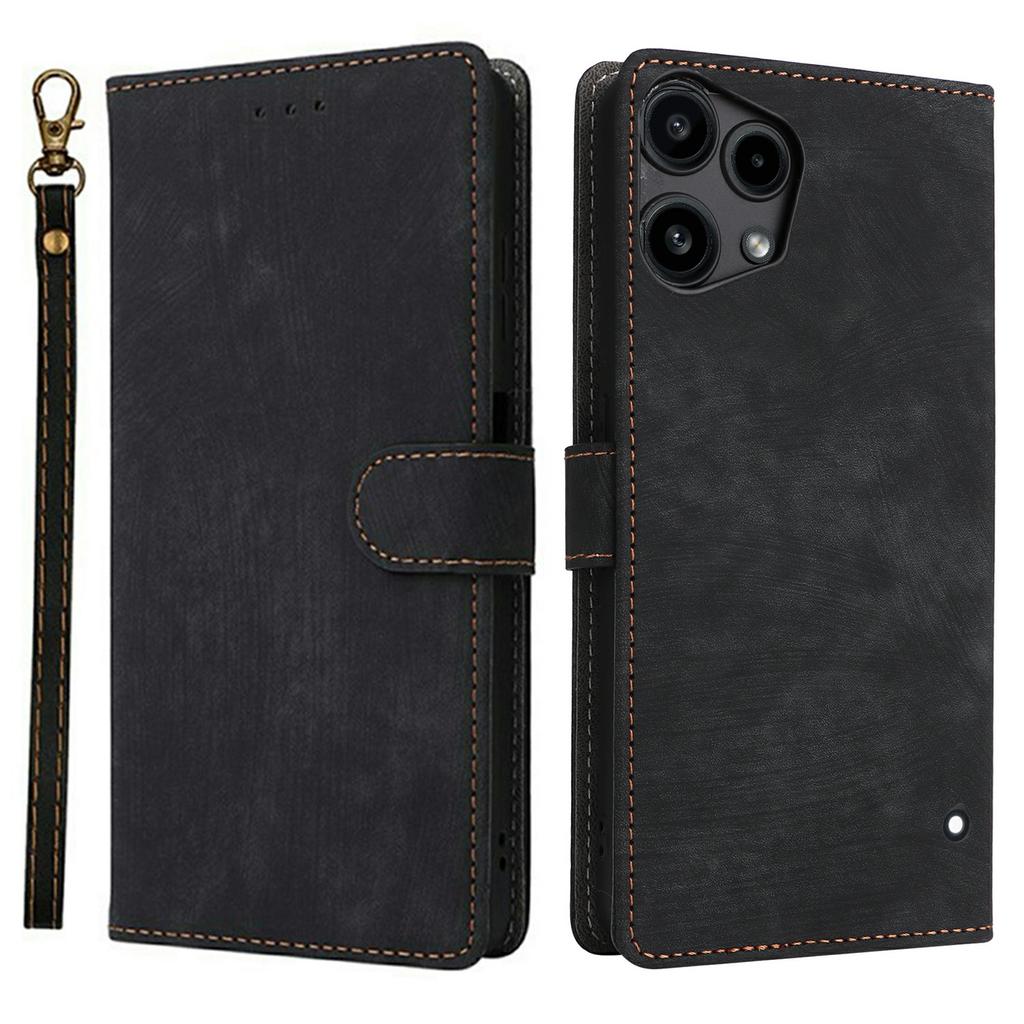 For Nothing Phone (3a) Lite 5G Case Wallet RFID Blocking PU Leather Phone Cover Stand with Strap