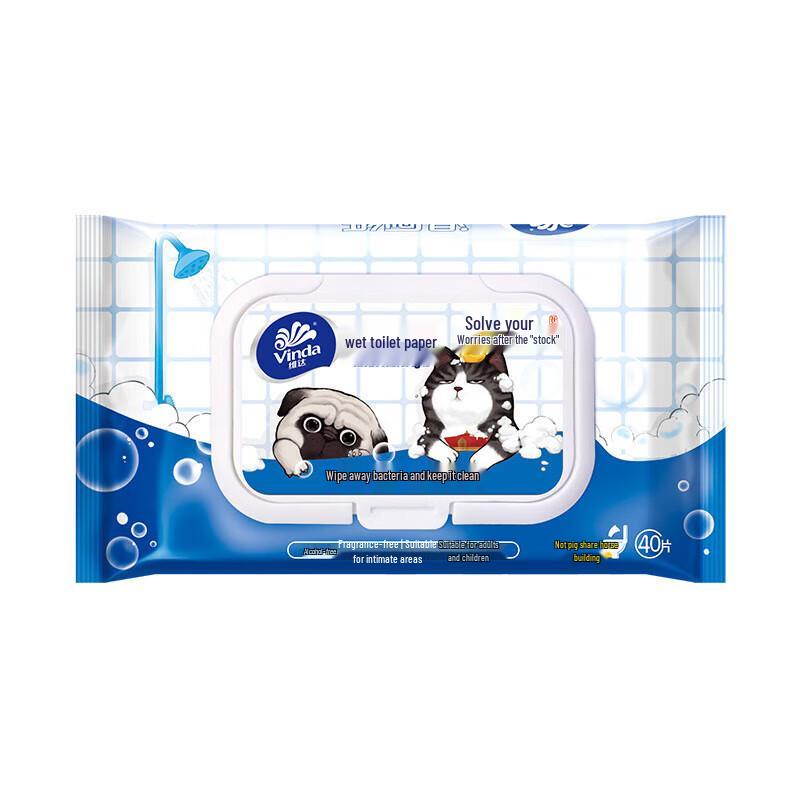Vinda Flushable Wet Wipes