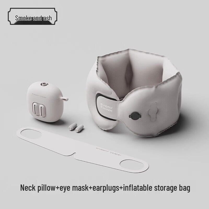 EV2 AIR Portable Inflatable U-shaped Travel Pillow Set