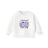 Fashion Children Outerwear Kids Girls Kpop Hunters Rumi Zoey Mira Print Long Sleeves Round Neck Sweatshirt