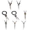 Cowboy Bolo Tie Eagle Bolo Tie Necklace Skull Bolo Tie Western Bolo Tie