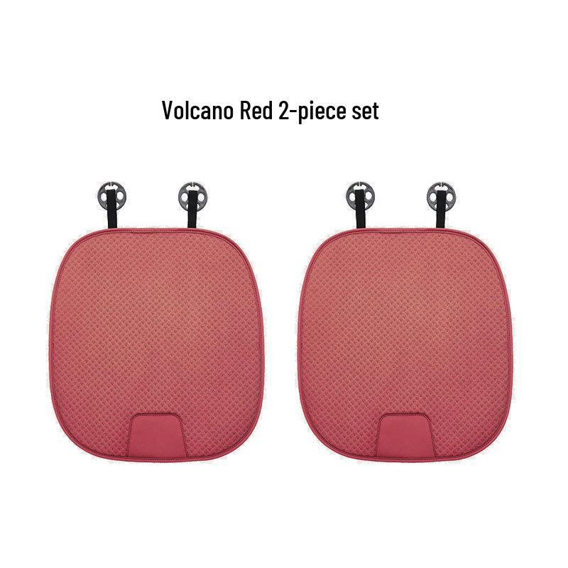 Breathable Non-Slip Ice Silk Car Seat Cushion Summer Cool 3-Piece Set