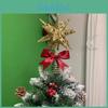 Star Tree Topper With Led Sparkles And Iron Construction For Christmas Festivities