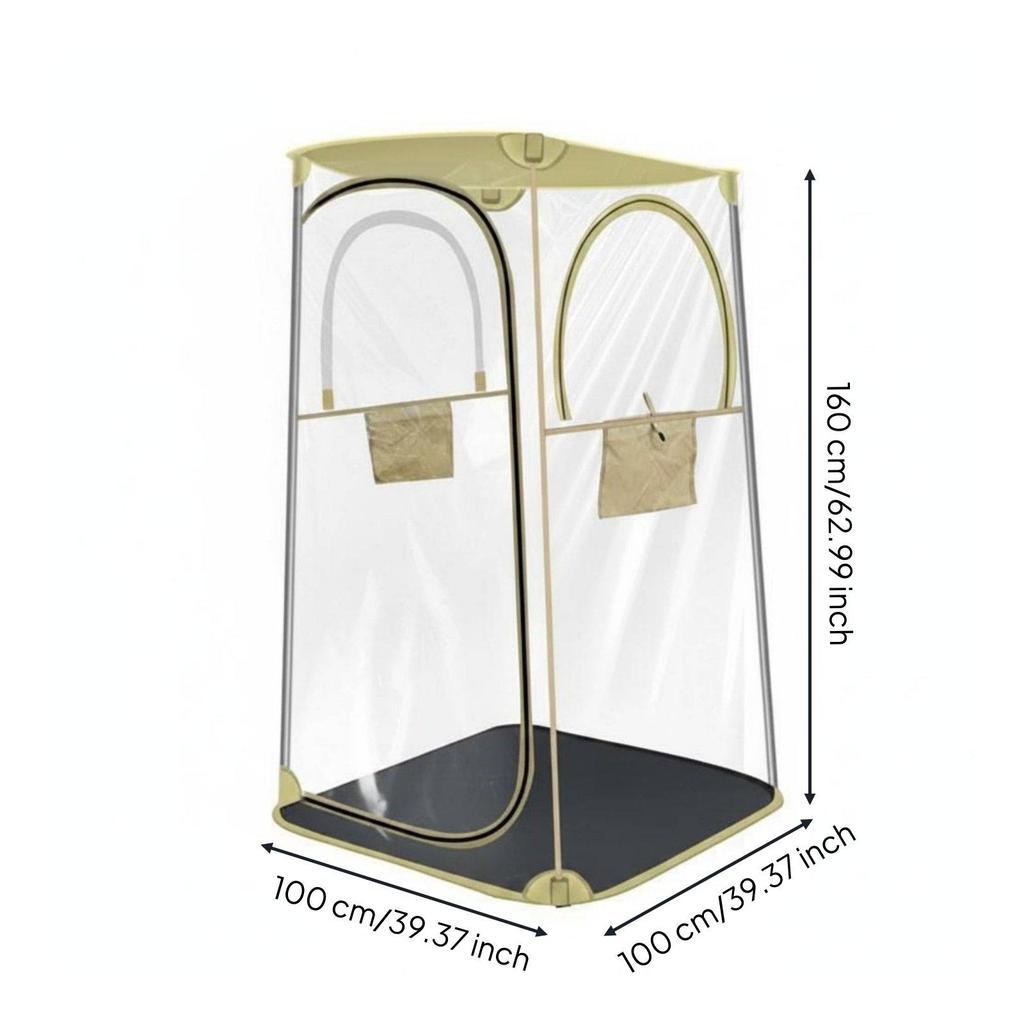 Clear PVC Viewing Shelter Waterproof View Dome Tent Windproof