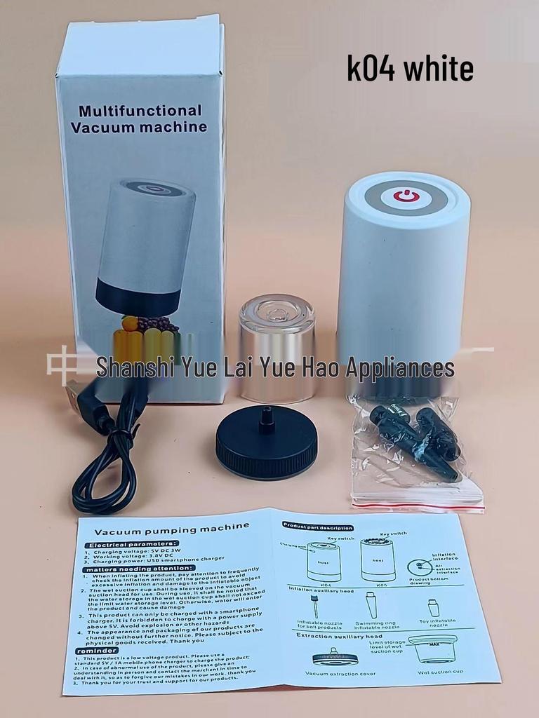 Handheld Electric Vacuum Sealer and Stick Vacuum Machine for Freshness Sealing