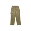 Li Ning Anti-Five Series Solid Color Loose Fleece Casual Pants Men Bottoms Khaki AKXR593-2