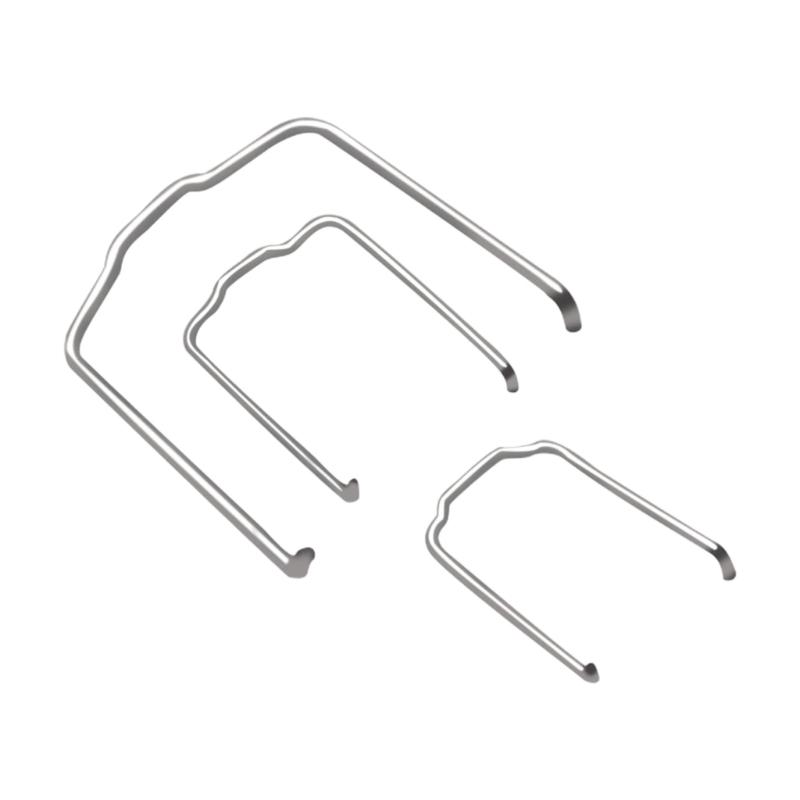 154 23 Radiator Hose Clip Replacement Parts, Metal Retaining Spring Clips for E39 E38 E60 E90 Vehicle Cooling System Use Tasks