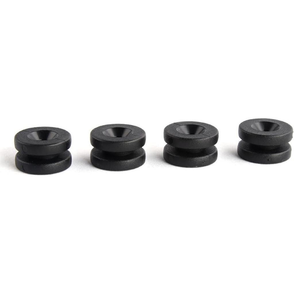 4PCS Motorcycles Top Rear Luggage Box Case Trunk Bushing Pad Spacers Buckle Quick Fixing Kits (Type I)
