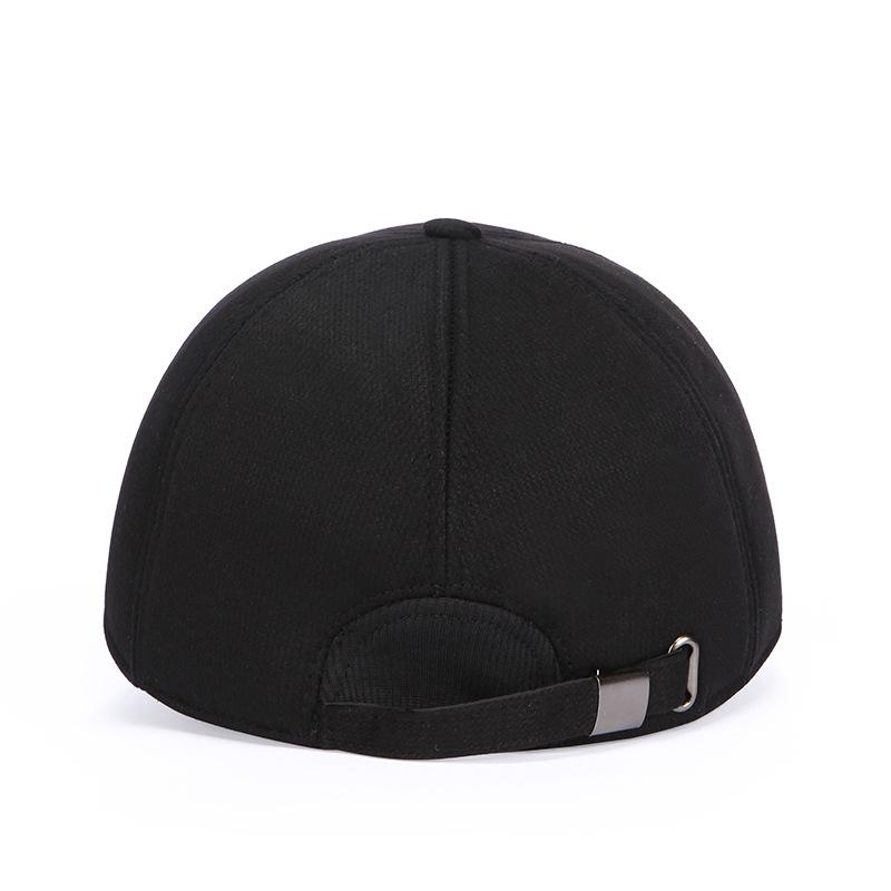 Baseball Cap Autumn Winter Men's Warm Caps Outdoor Cold-Proof Cotton Cap