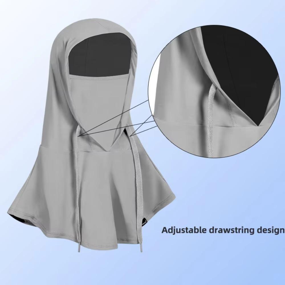 UV Protection Sun Hood Breathable Sunshade Hat Outdoor Neck Gaiter Men Women
