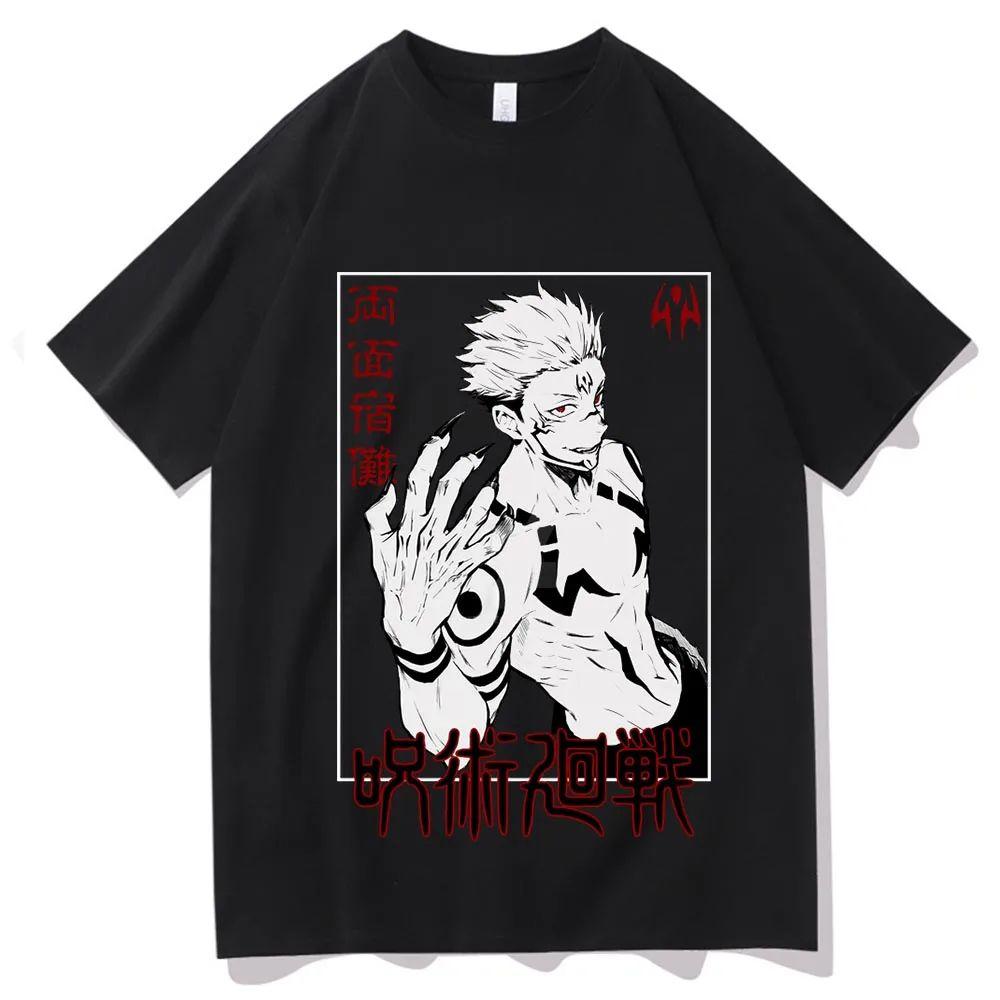 Summer Print T Shirts Jujutsu Kaisen Geto Suguru T-shirt Harajuku O-neck Summer Casual Shirt Anime Gift Unisex