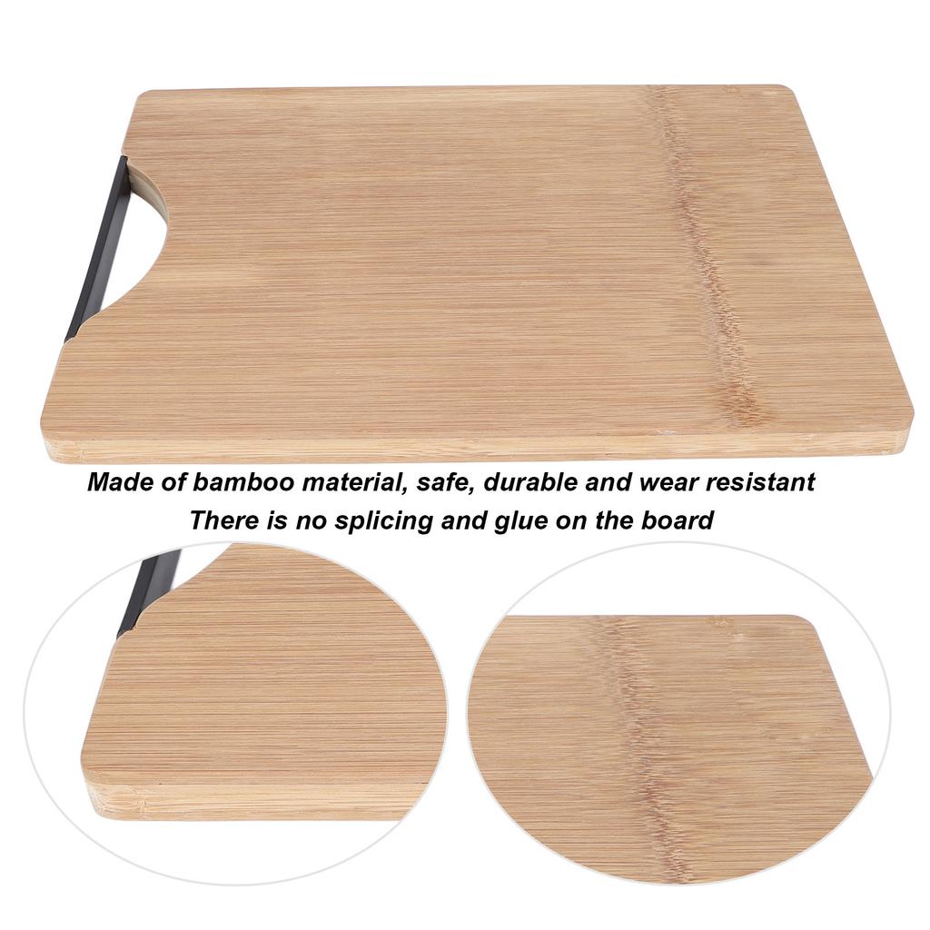 Cutting Board Chopping Board Kitchen 18mm Thickened   Washable Safe for Vegetables Fruits with Carbon Handle for Kitchen Restaurant