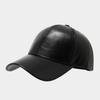 100% PU Leather Baseball Cap Unisex Autumn Winter Retro Sun Hat for Men/Women Adjustable Snapback Outdoor Sunshade Cap Male