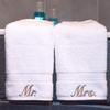 5 Star Hotel Face Hand Bath Towel Set Custom Logo 100% Cotton Quick Dry Woven White Spa Bath Towels
