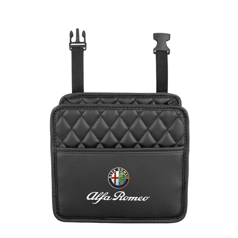 

Car Stickers For Alfa Romeo Car Multi-function Storage Box Bag Auto Seat Back Storage Pocket For Alfa Romeo 4C 159 166 Spider Gi