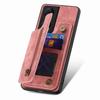 D15 For Honor X7b 4G/90 Smart Case with Card Holder Retro Leather+TPU Zipper Phone Cover