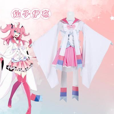 Anime Figuren Sylveon Party Schleifenkleid Karnevalskleid Handschuhe Accessoires Halloween Party Für Mädchen Frauen