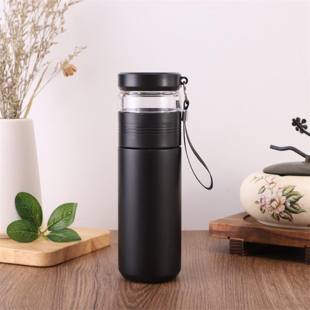 Independent Tea Tea Infuser Bottle Leak-Proof Vacuum Mug Stainless Steel Insulated Cup  Kitchen Use