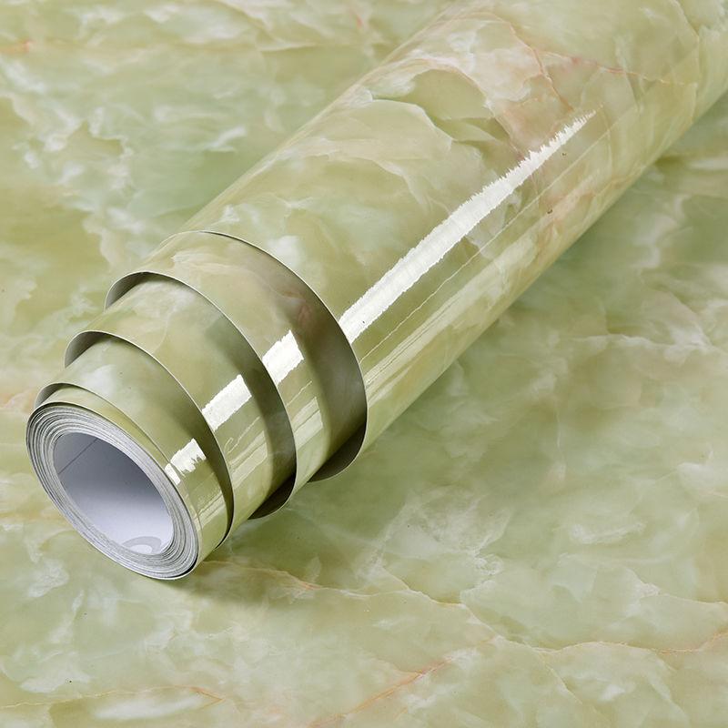 Waterproof And Oil Marble Vinyl Film Self Adhesive Wallpapers for Bathroom Kitchen Cupboard Countertops Contact Paper Home Decor