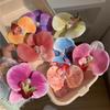 2024 Sweet Pink Phalaenopsis Hair Clip - Women's Spring/Summer Floral Duckbill Accessory