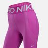 Nike Dri-Fit Pro Sculpt Sports Series High-Waisted Quick-Dry Leggings Women leggings Hot-Purple Silver FV7949-518