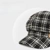 Love Octagonal Hat for Women Comfortable Autumn and Winter New Style Painter Hat Thin Fashion Newspaper Hat